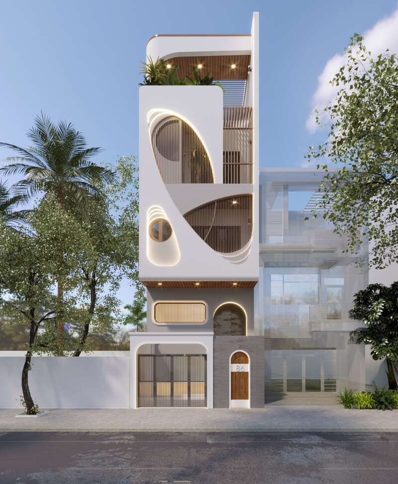 Thiết kế nhà ngang 3m dài 15m