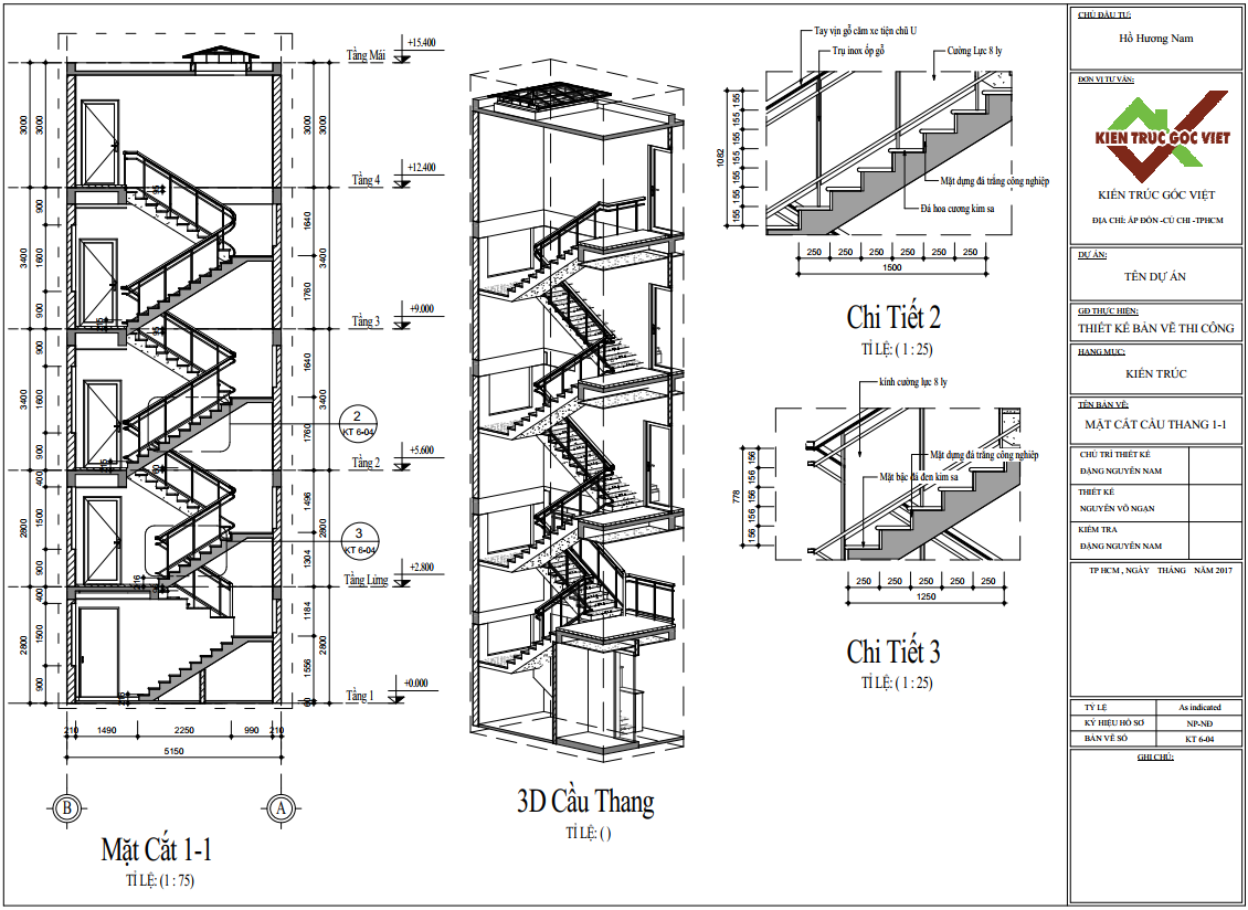 Thiết kế nhà phố ở Hooc Môn