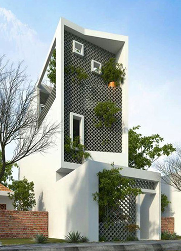 Thiết kế nhà phố phong cách tối giản