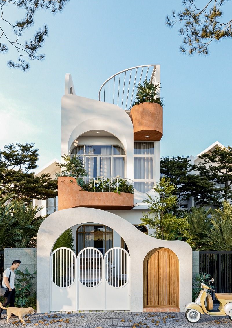 Thiết kế nhà phố 3 tầng đẹp