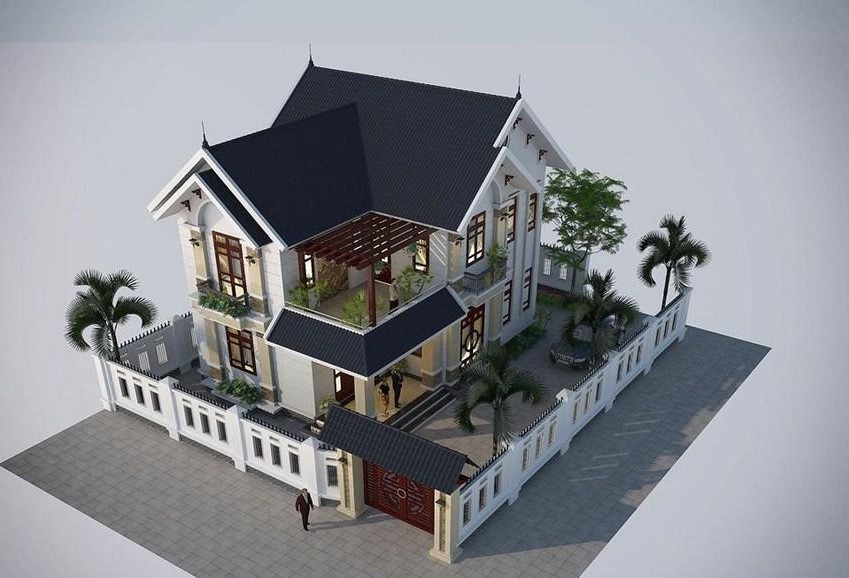 Thiết kế biệt thự giá rẻ 