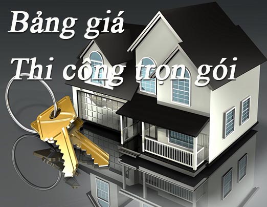 don gia xay nha tron goi