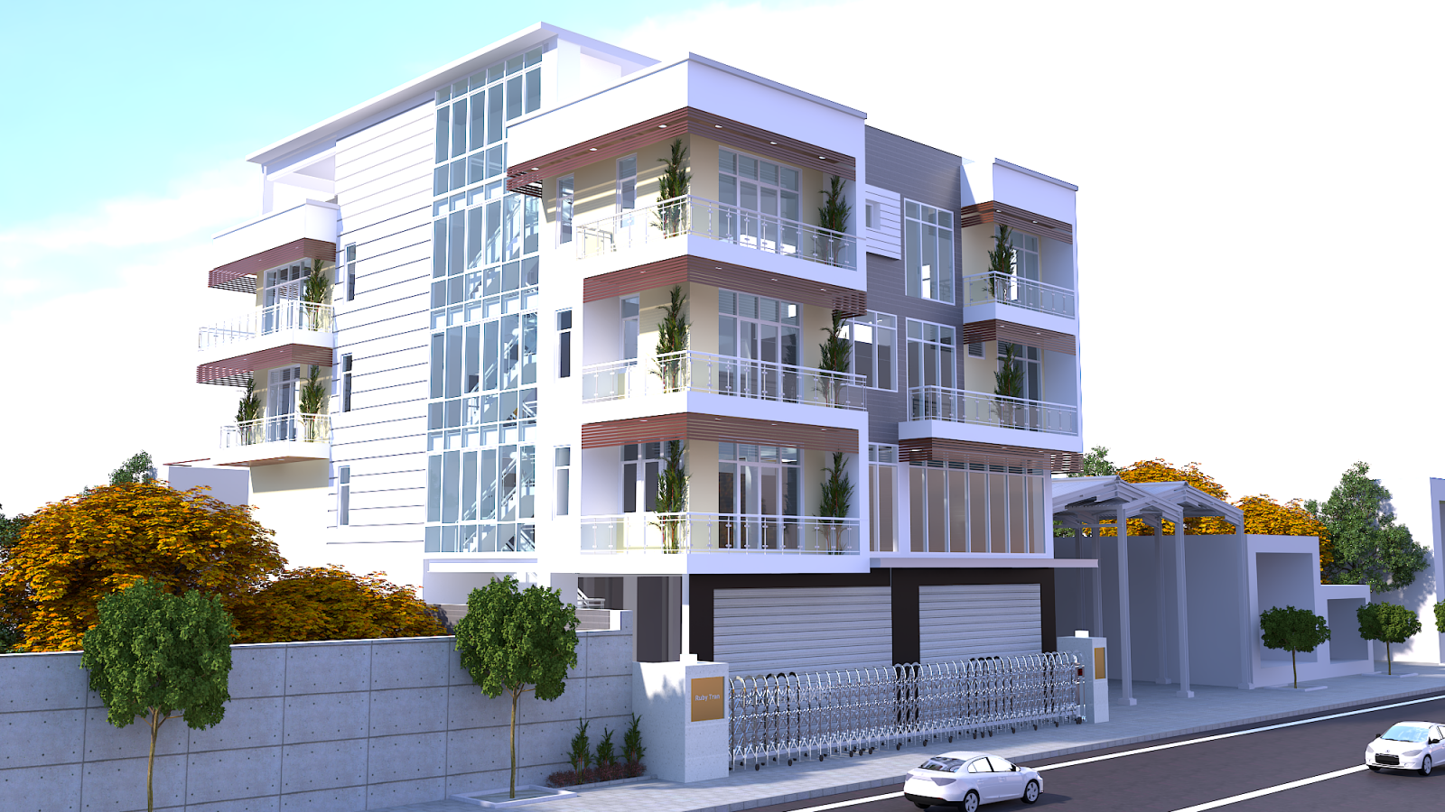 Phối cảnh nhà villa