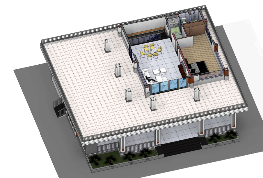 Mặt bằng thiết kế 3d 