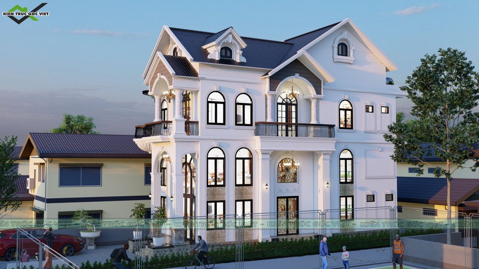Biệt thự 2 mặt tiền 2 Củ Chi
