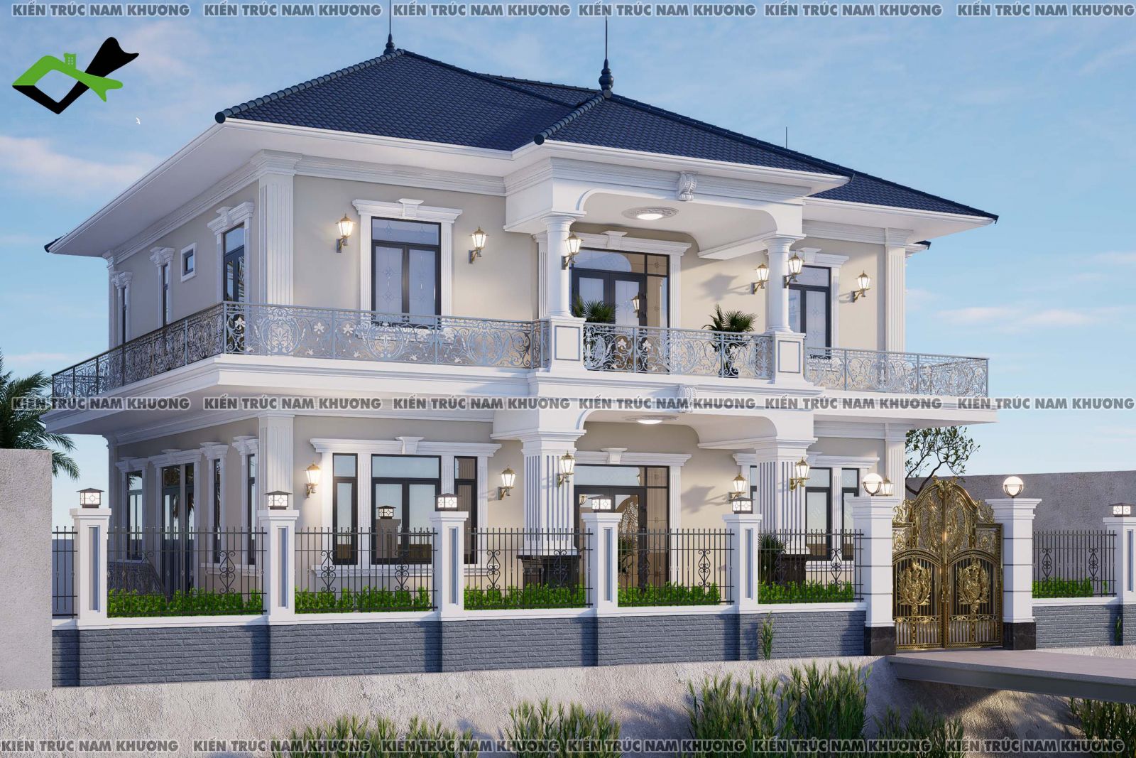 Thiết kế biệt thự tại Bình Dương 
