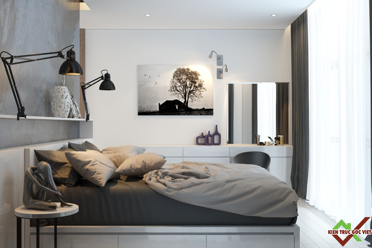 Nội thất phòng ngủ nhà cấp 4