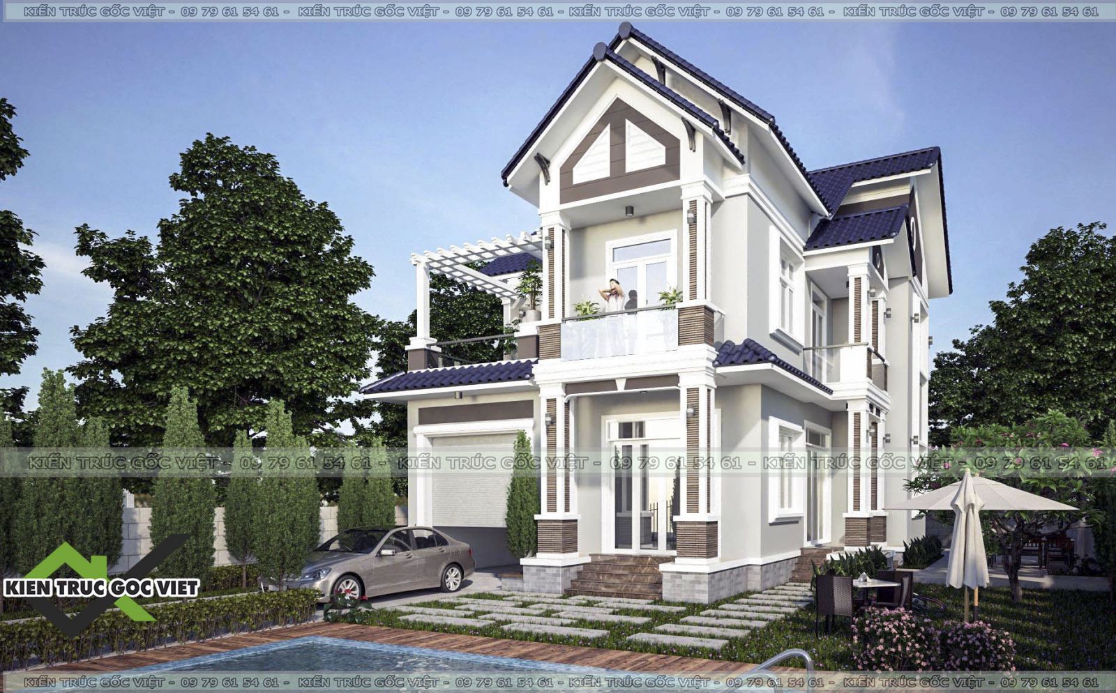 Thiết kế và thi công thực tế như nhau 
