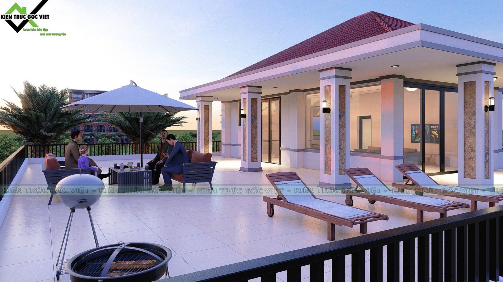 Thiết kế nội thất phòng ăn
