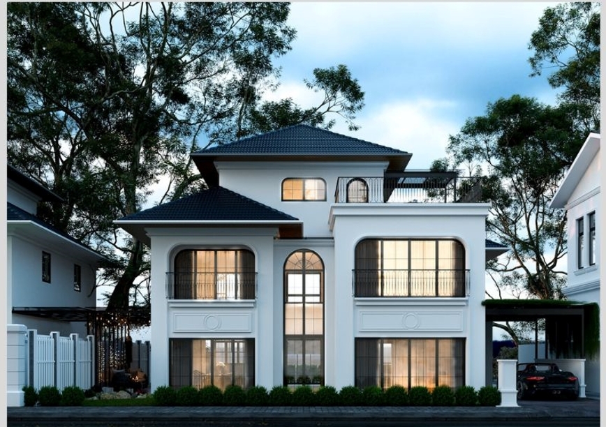 Thiết kế nhà phố tại Thủ Dầu Một 