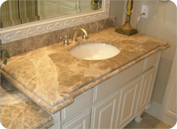 Ốp lát đá hoa cương cho lavabo