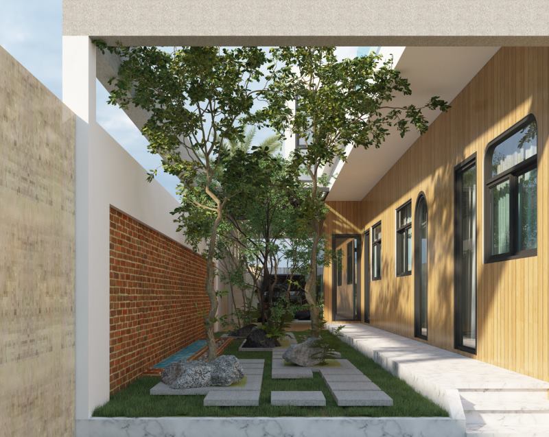 Nhà phố hiện đại ở Bình Dương 