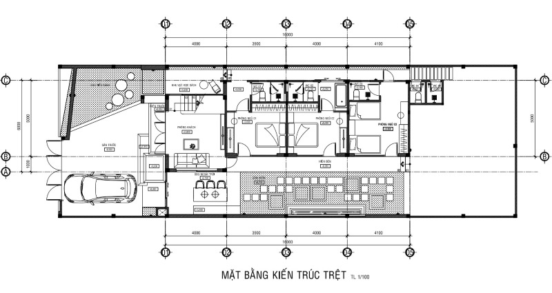Nhà phố hiện đại ở Bình Dương 