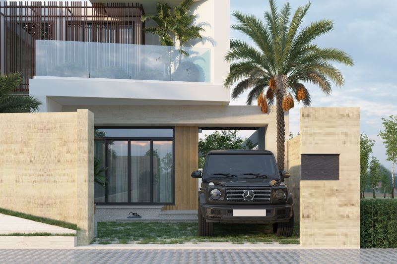 Nhà phố hiện đại ở Bình Dương 