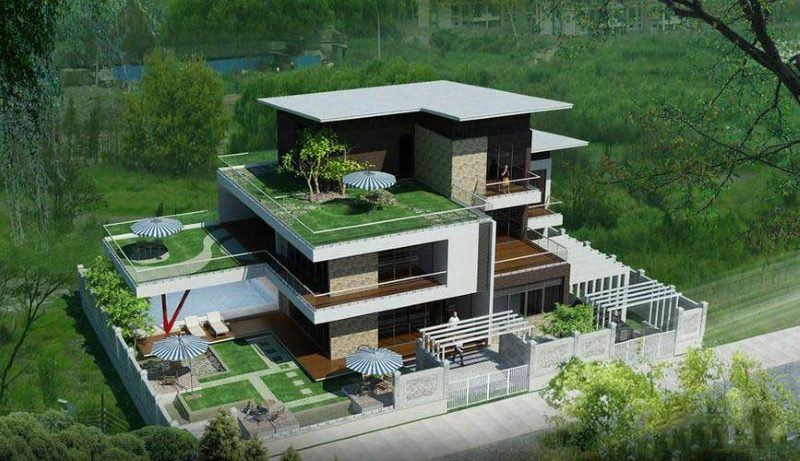 Kiến trúc xanh trong thiết kế nhà ở 