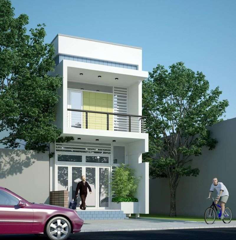 Mẫu nhà 1 trệt 1 lầu 