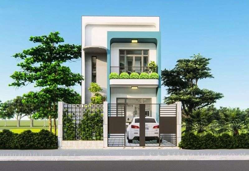 Mẫu nhà 1 trệt 1 lầu 