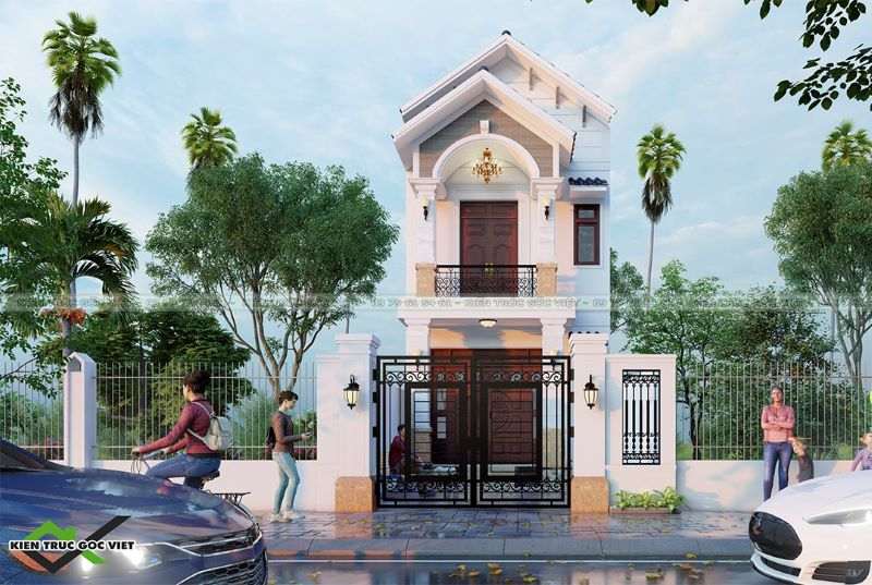 Mẫu nhà 1 trệt 1 lầu 