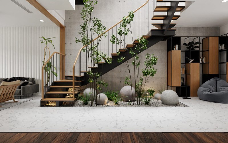 Những mẫu nhà giếng trời đẹp, xu hướng 2023