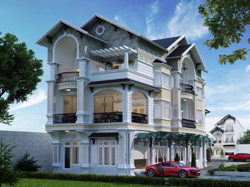 Thiết kế biệt thự ở Bình Dương 
