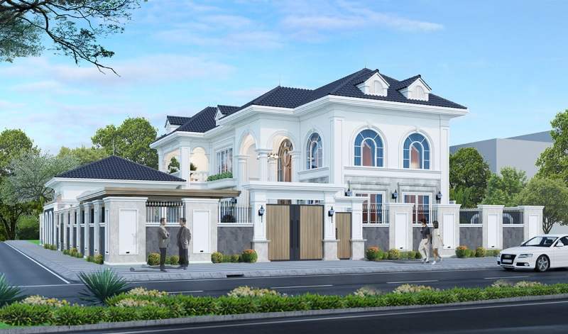 Thiết kế biệt thự ở Bình Dương 