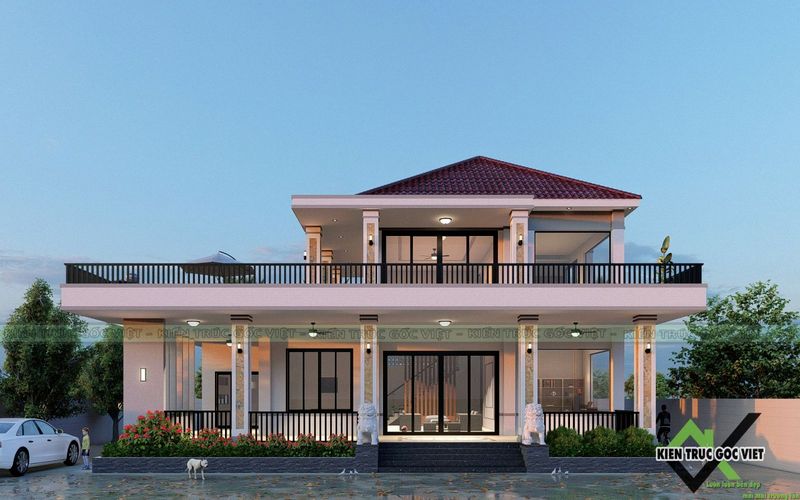 Thiết kế biệt thự ở Bình Dương 