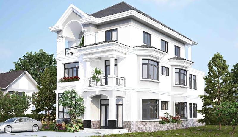 Thiết kế biệt thự ở Bình Dương 