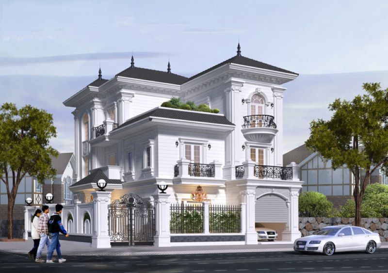 Thiết kế biệt thự ở Củ Chi 