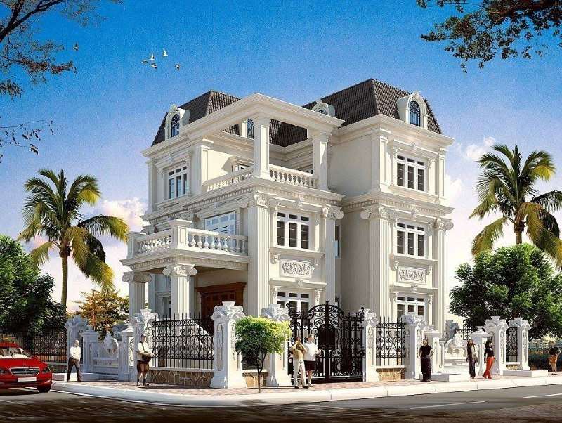 Thiết kế biệt thự ở Củ Chi 