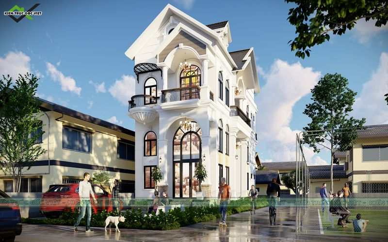 Thiết kế biệt thự ở Củ Chi 