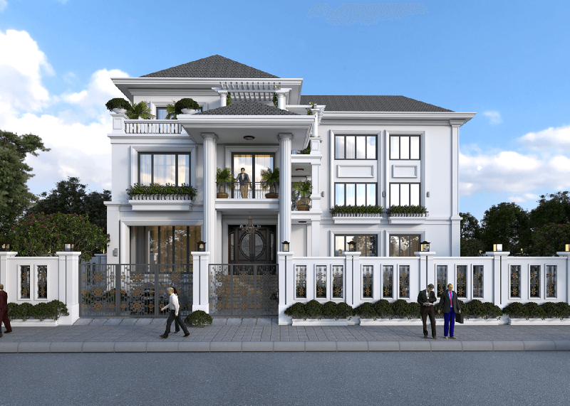 Thiết kế biệt thự ở Tây Ninh 