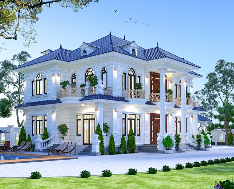 Thiết kế biệt thự ở Tây Ninh 