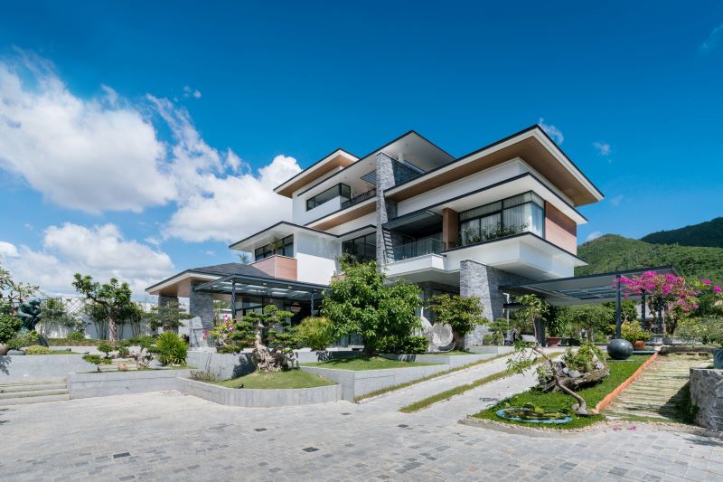 Thiết kế biệt thự sân vườn ở Hóc Môn