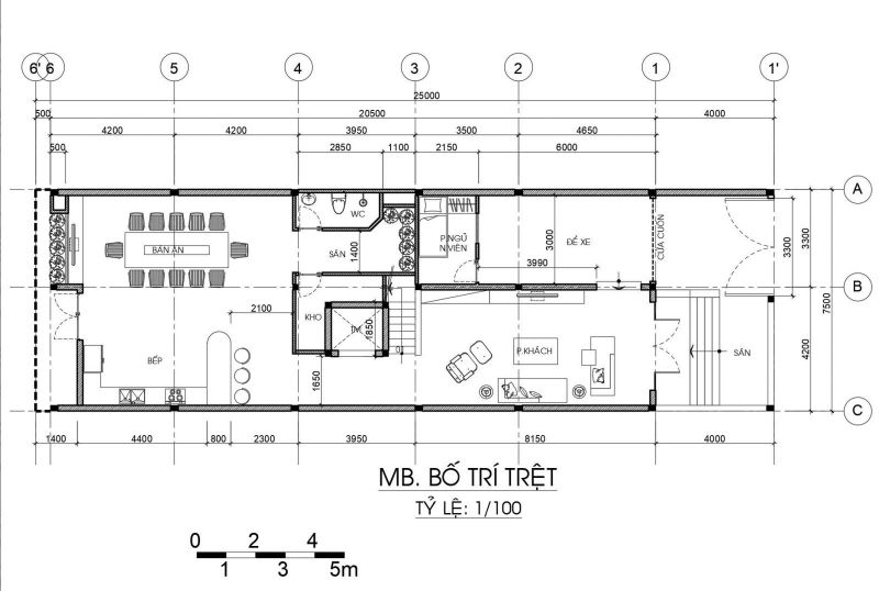 Thiết kế nhà ở có thang máy