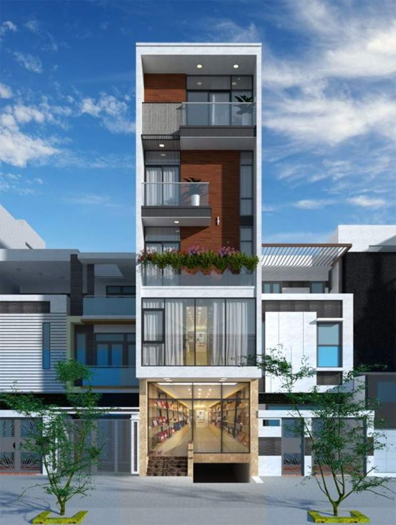 Thiết kế nhà ở có thang máy