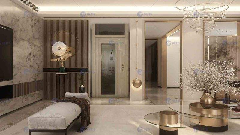 Thiết kế nhà ở có thang máy
