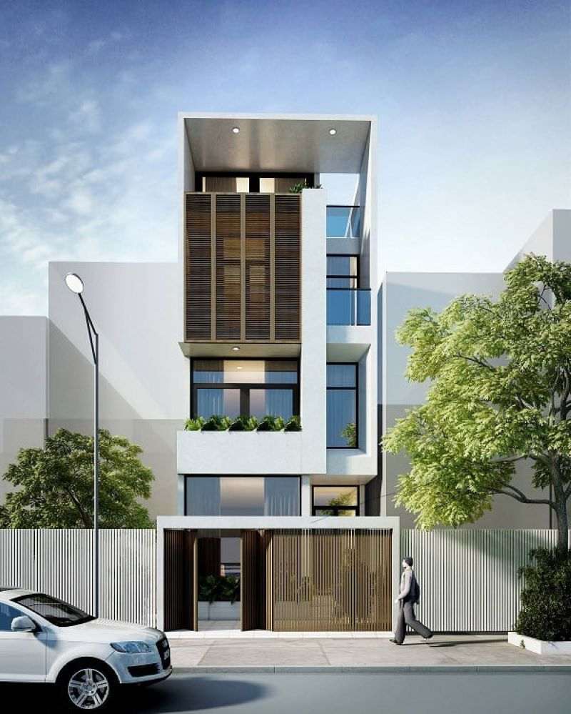 Thiết kế nhà ở có thang máy