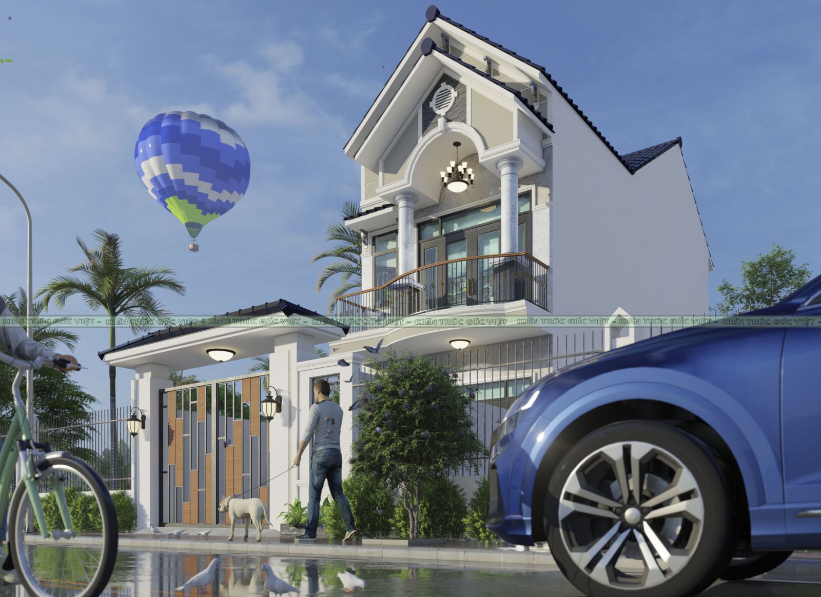 Thiết kế nội thất phòng khách 2