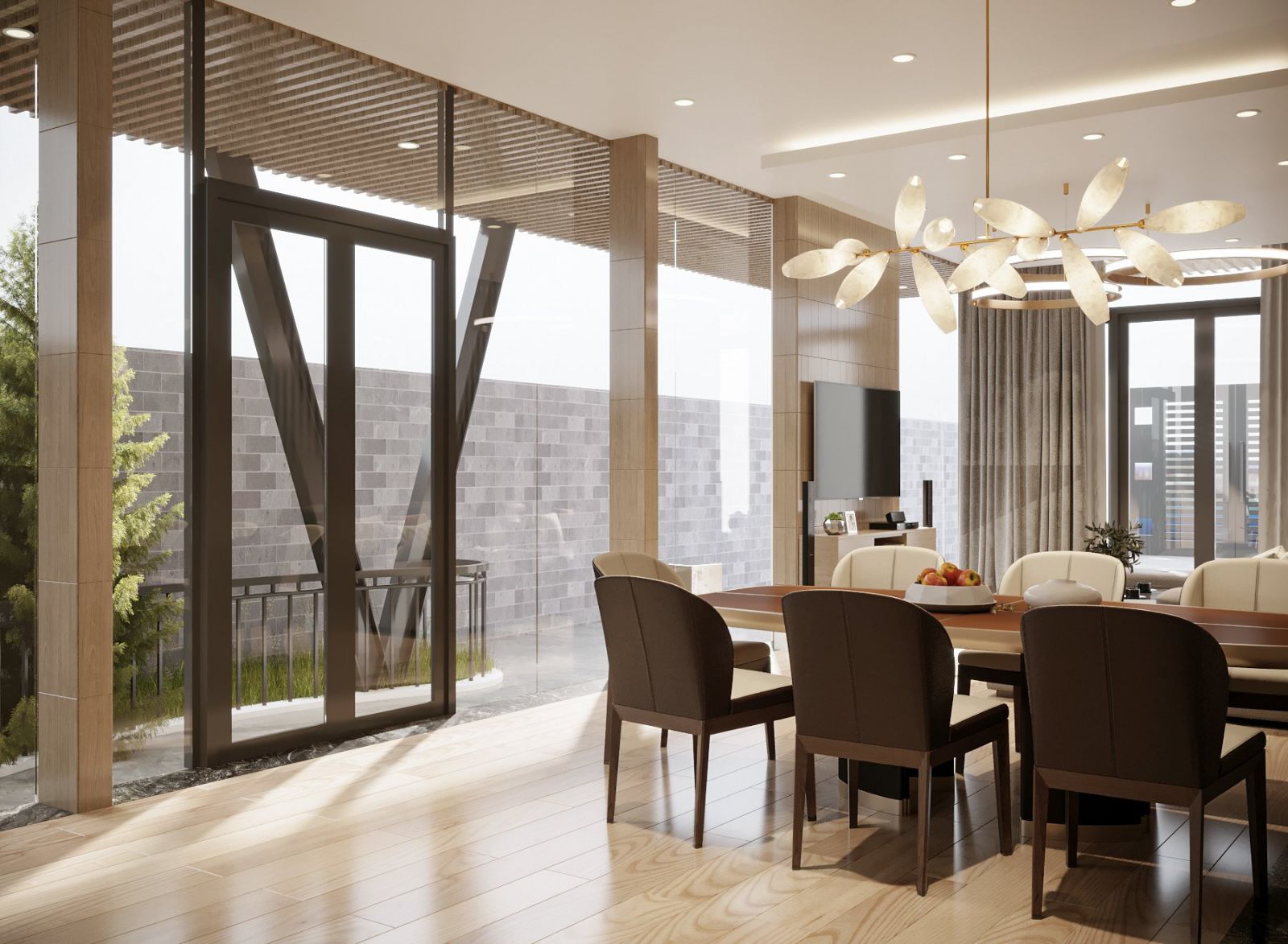 Thiết kế nội thất phòng ăn
