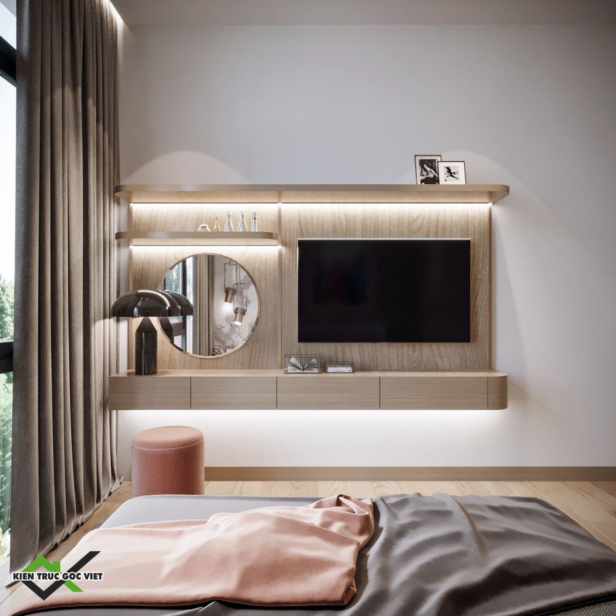 Thiết kế nội thất phòng ngủ -2