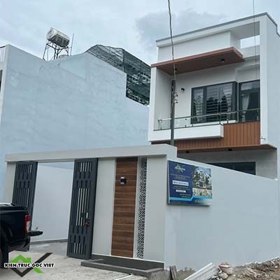 thi cong mau nha pho 60 m2 o thu dau mot binh duong
