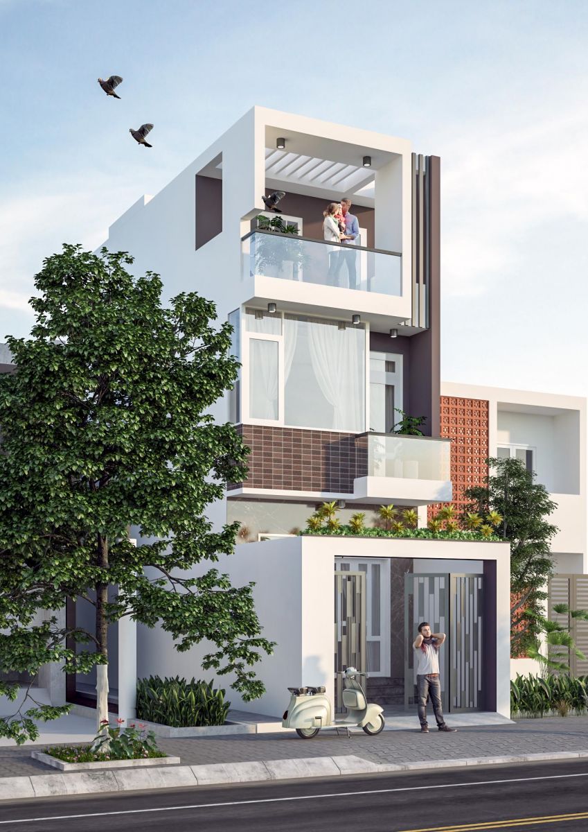 Thiết kế nhà phố tại Thủ Dầu Một