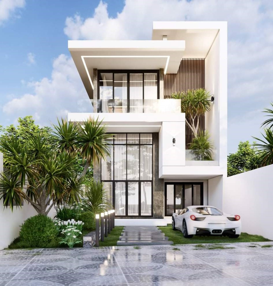 Thiết kế nhà 3 tầng đẹp 