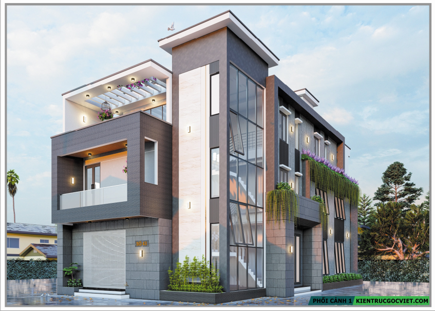 Mẫu nhà biệt thự đẹp 