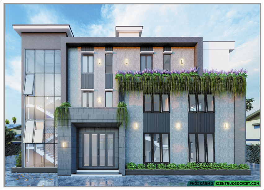 Mẫu nhà biệt thự đẹp 