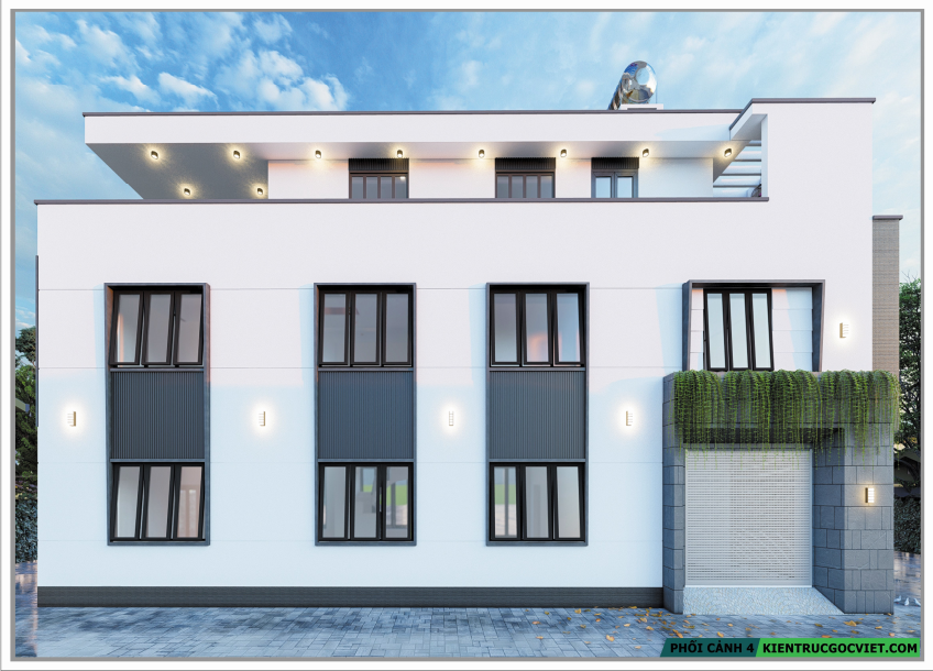 Mẫu nhà biệt thự đẹp 