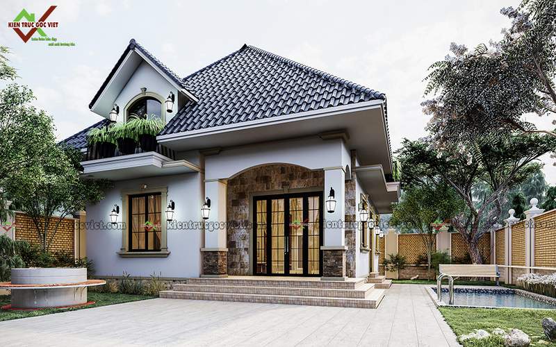 Mẫu nhà biệt thự đẹp 