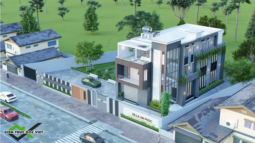 Mẫu nhà biệt thự đẹp 