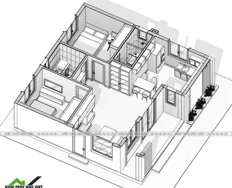 Mẫu nhà cấp 4