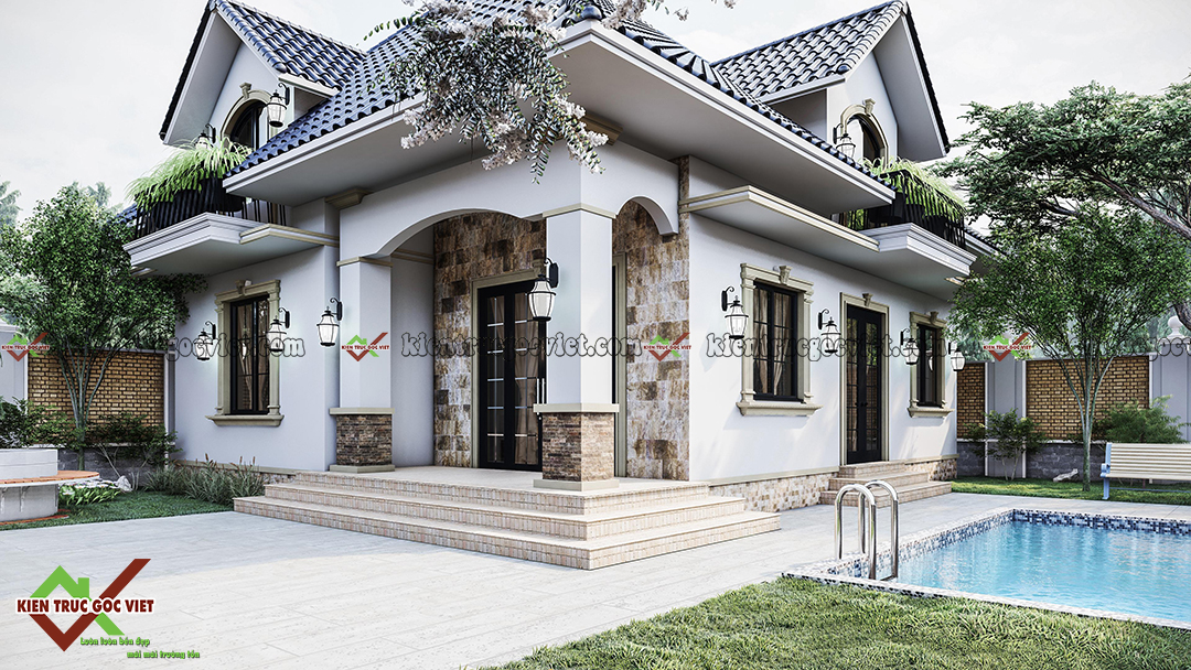 Mẫu nhà cấp 4 đẹp cực chất 